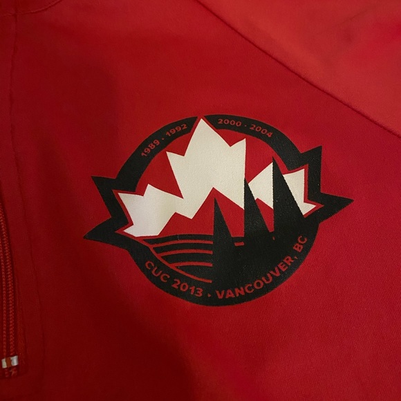 Quarter Zip Workout Long Sleeve - Picture 2 of 3